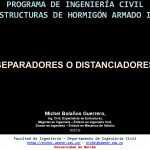 Separadores concreto