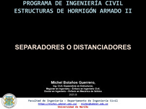 Separadores concreto